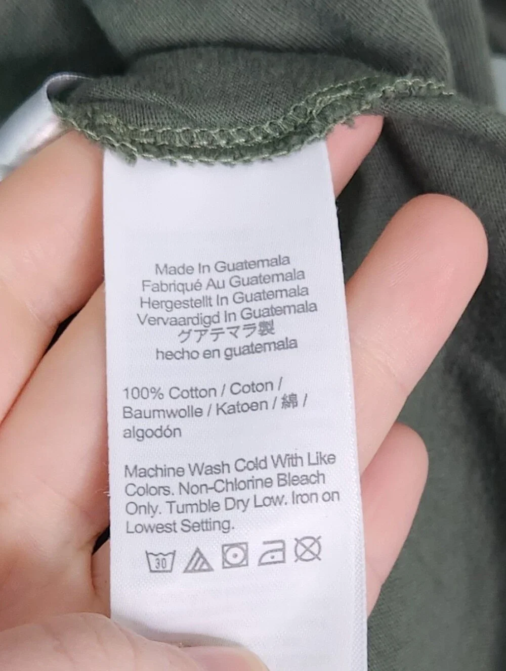 J. Crew Slim-Washed Tee in Deep Blue